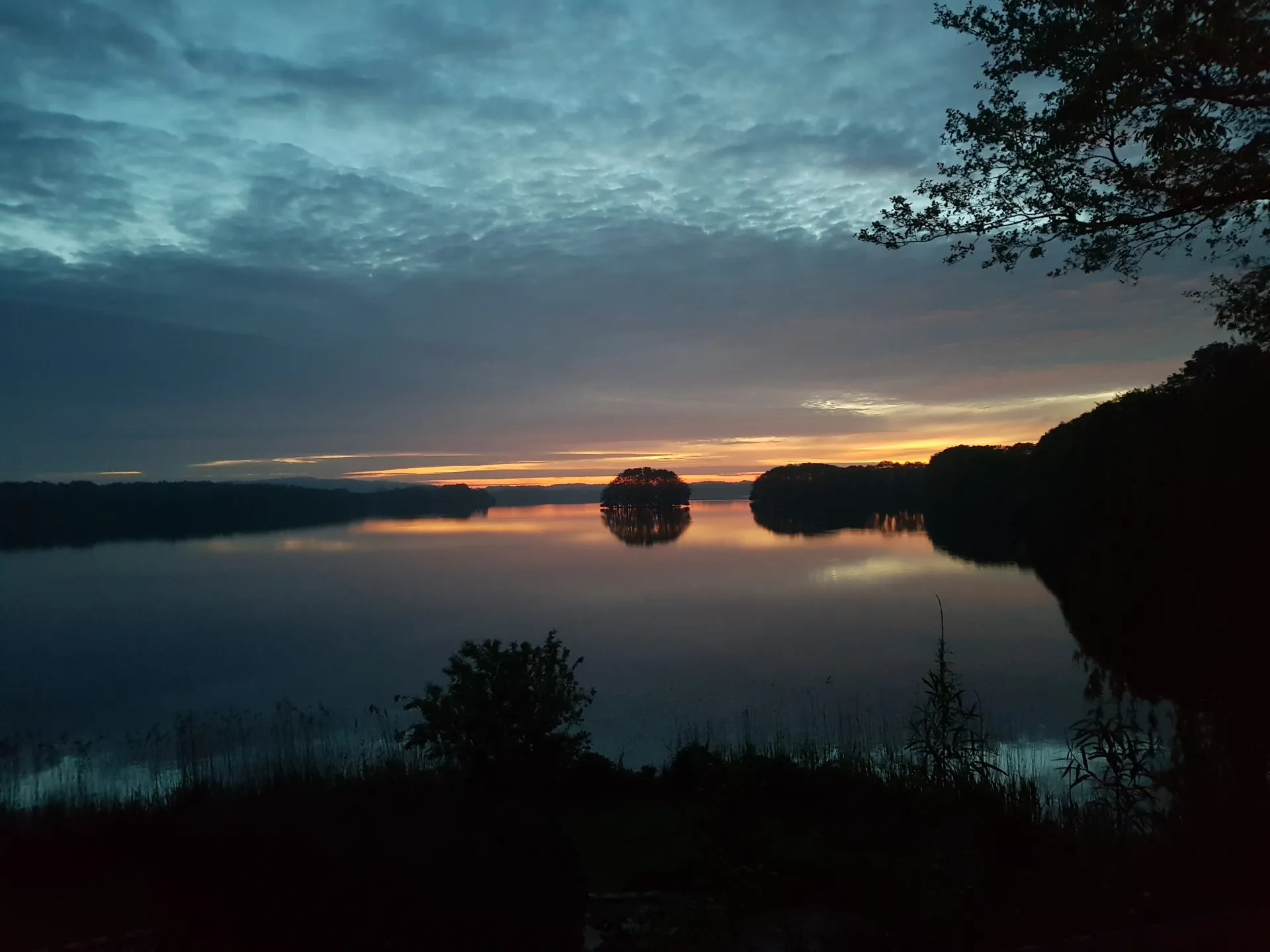 Abendstimmung am Bistensee